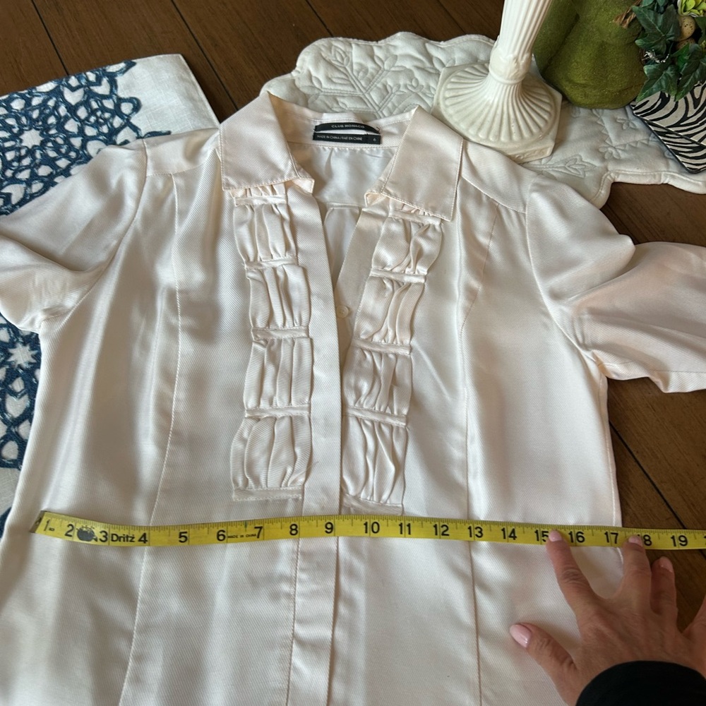 Club Monaco Cream dress